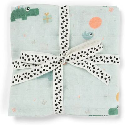 Done By Deer Mussole Celebration Blue One Size Done By Deer Mussole Celebration Blue One Size