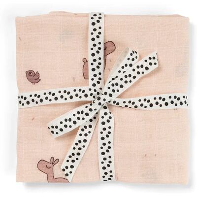 Done By Deer Mussole Lalee Pink One Size Done By Deer Mussole Lalee Pink One Size