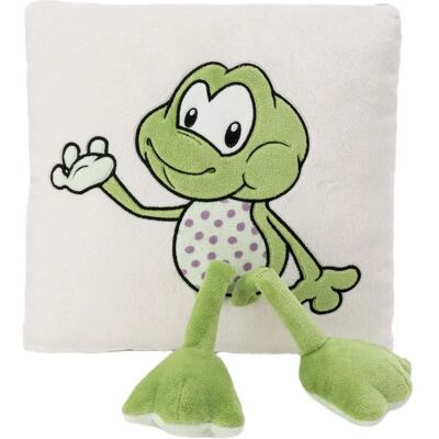 Nici Cuscino Quadrato Rana Fridolin 30x30 Cm Nici Cuscino Quadrato Rana Fridolin 30x30 Cm