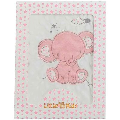 Creaciones Llopis Coperta Ricamata Con Elefante Multicolor One Size Creaciones Llopis Coperta Ricamata Con Elefante Multicolor One Size