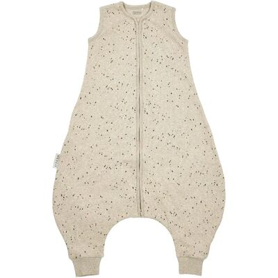 Meyco Sacco Nanna per Bambini Jumper - Rib Mini Spot - Mélange Sabbia - Sacco a Pelo Meyco Sacco Nanna per Bambini Jumper - Rib Mini Spot - Mélange Sabbia - Sacco a Pelo