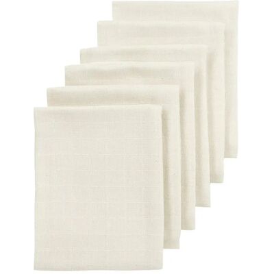 Meyco Baby Mussola Universal 70x70 Cm 6 Unità Nature One Size Meyco Baby Mussola Universal 70x70 Cm 6 Unità Nature One Size