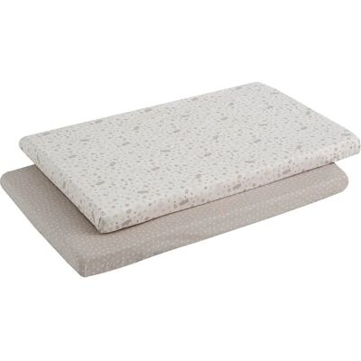 Cambrass Lenzuolo Con Angoli Per Mini Culla Abete 50x82x10 Cm 2 Unità Cambrass Lenzuolo Con Angoli Per Mini Culla Abete 50x82x10 Cm 2 Unità