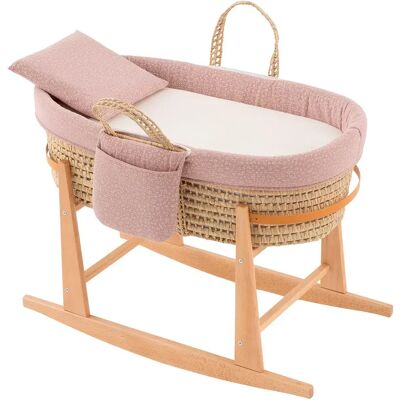 Cambrass Bambino Mosè Georgia 39x80x61 Cm Pink / Beige One Size Cambrass Bambino Mosè Georgia 39x80x61 Cm Pink / Beige One Size
