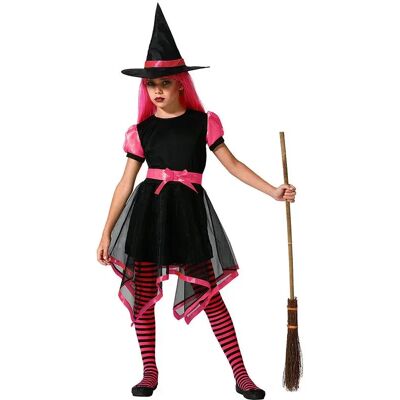 Atosa Costume Da Bambina Witch Assorted Multicolor 7-9 Anni Atosa Costume Da Bambina Witch Assorted Multicolor 7-9 Anni