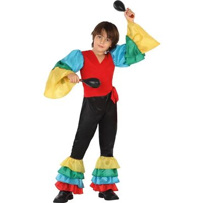 Costume di Danza Rumba BigBuy per Bambini - 3-4 Anni Costume di Danza Rumba BigBuy per Bambini - 3-4 Anni