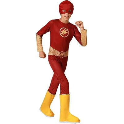 Costume da supereroe BigBuy per bambini - Rosso - 10-12 anni Costume da supereroe BigBuy per bambini - Rosso - 10-12 anni