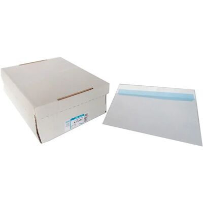 Generico Scatola 250 Buste Bianche 250x355 Con Striscia 100 Gr Generico Scatola 250 Buste Bianche 250x355 Con Striscia 100 Gr