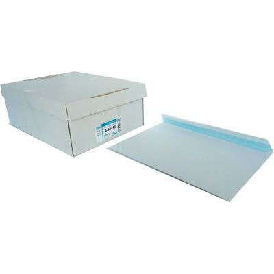Generico Scatola 250 Buste Bianche 260x360 Con Striscia 100 Gr Generico Scatola 250 Buste Bianche 260x360 Con Striscia 100 Gr
