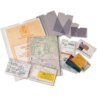 Esselte Porta Carte Pvc 75q 78x11 Mm 100 Unità Esselte Porta Carte Pvc 75q 78x11 Mm 100 Unità
