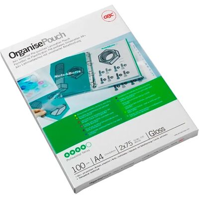 Gbc Buste Per Plastificazione Filex A 2x125 Micron 216x303 Mm 100 Unità Gbc Buste Per Plastificazione Filex A 2x125 Micron 216x303 Mm 100 Unità