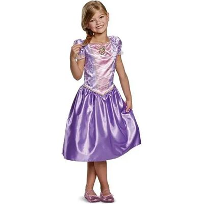 Liragram Costume Da Principessa Classica Per Bambina Rapunzel-l´intreccio Della Torre Disney Liragram Costume Da Principessa Classica Per Bambina Rapunzel-l´intreccio Della Torre Disney