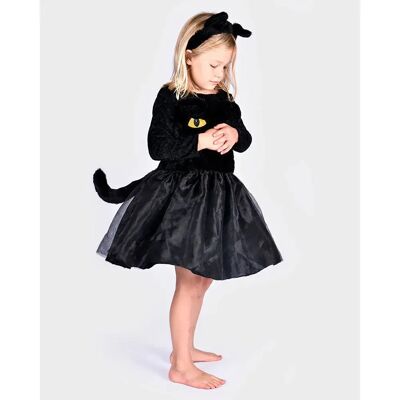 Den Goda Fen Costume Da Catwoman Per Bambina Den Goda Fen Costume Da Catwoman Per Bambina