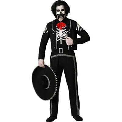 Atosa Costume Da Scheletro Messicano Atosa Costume Da Scheletro Messicano