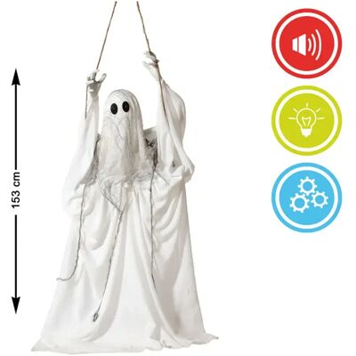 Atosa Fantasma Sull´altalena Luce/suono/movimento 153x55x20 Cm Atosa Fantasma Sull´altalena Luce/suono/movimento 153x55x20 Cm
