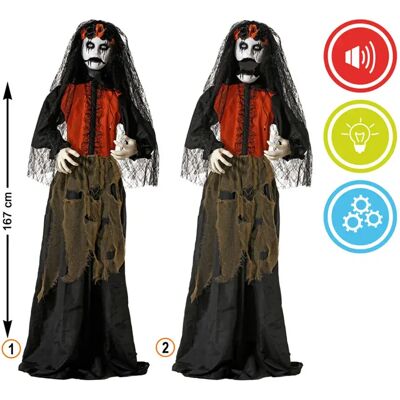 Atosa Bambole Con Luci/suoni/movimenti 167 Cm Atosa Bambole Con Luci/suoni/movimenti 167 Cm