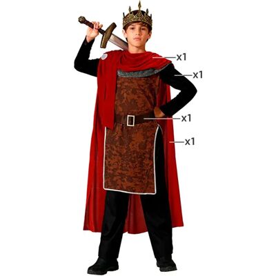 Atosa Costume Da Re Medievale Per Bambini Atosa Costume Da Re Medievale Per Bambini