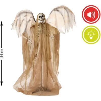 Atosa Scheletro Con Ali Luce/suono 185 Cm Atosa Scheletro Con Ali Luce/suono 185 Cm