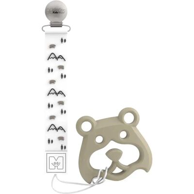 Saro Portaciuccio Con Massaggia Gengive Silicone Saro Portaciuccio Con Massaggia Gengive Silicone