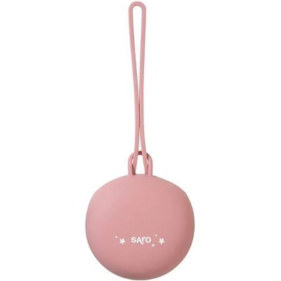 Saro Baby Scatola Porta Ciucio in Silicone - Blossom - Clips per Bambini Saro Baby Scatola Porta Ciucio in Silicone - Blossom - Clips per Bambini