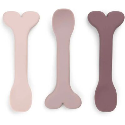 Done By Deer Cucchiaino Per Bambini 3 Pezzi Wally Silicone Powder One Size Done By Deer Cucchiaino Per Bambini 3 Pezzi Wally Silicone Powder One Size