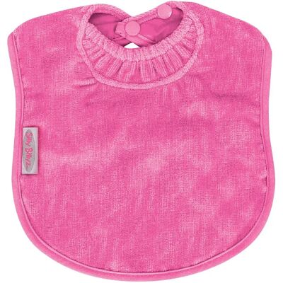 Silly Billyz Large Plain Towel Bib - Cerise - Grande - Bib Silly Billyz Large Plain Towel Bib - Cerise - Grande - Bib