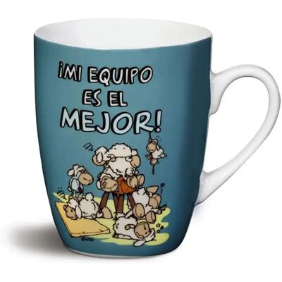 Nici Tazza Di Porcellana ¡mi Equipo Es El Mejor! Multicolor One Size Nici Tazza Di Porcellana ¡mi Equipo Es El Mejor! Multicolor One Size