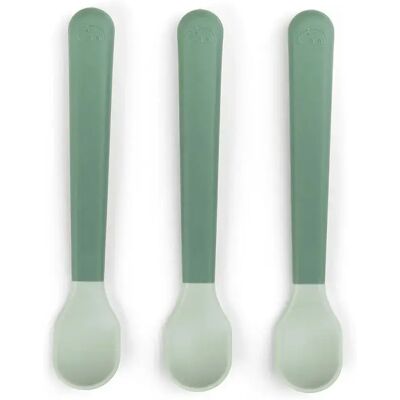 Set di Cucchiaini per Bebè Done by Deer - Tonalità Morbide, Manici Antiscivolo Set di Cucchiaini per Bebè Done by Deer - Tonalità Morbide, Manici Antiscivolo