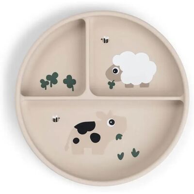 Done by Deer Modello Piccolo - Piatto con Ventosa per Tiny Farm Done by Deer Modello Piccolo - Piatto con Ventosa per Tiny Farm