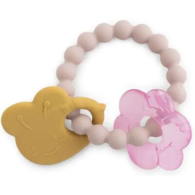 Saro Acqua E Dentaruolo Silicone Bee & Flower One Size Saro Acqua E Dentaruolo Silicone Bee & Flower One Size