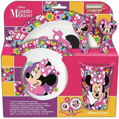 Stor Set Per Bambini Micro Minnie Stampa Floreale Audace 5 Pezzi Multicolor One Size Stor Set Per Bambini Micro Minnie Stampa Floreale Audace 5 Pezzi Multicolor One Size