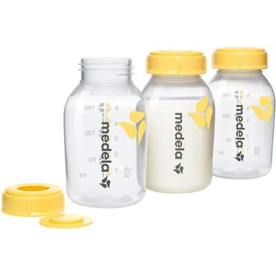 Medela 0074 Biberon per bambini - 150ml, Unisex, Confezione da 3 Medela 0074 Biberon per bambini - 150ml, Unisex, Confezione da 3