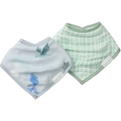 Loulou Lollipop Bandana Magical Dragons 2 Unità Multicolor One Size Loulou Lollipop Bandana Magical Dragons 2 Unità Multicolor One Size