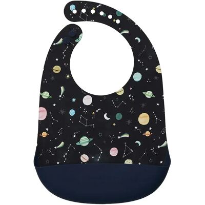 Loulou Lollipop Bavaglino Planets Silicone Multicolor One Size Loulou Lollipop Bavaglino Planets Silicone Multicolor One Size