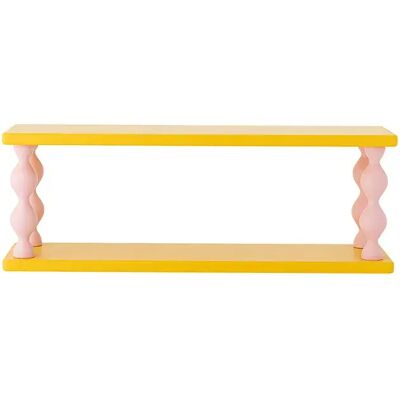 Bloomingville Scaffale Per Libri Bibiola Yellow One Size Bloomingville Scaffale Per Libri Bibiola Yellow One Size