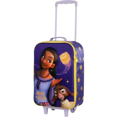 Karactermania Zaino Con Ruote 3d Wish Disney Karactermania Zaino Con Ruote 3d Wish Disney