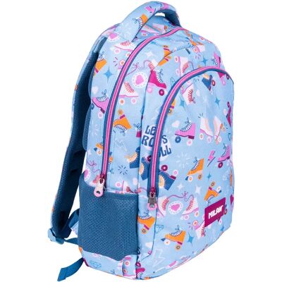 Milan Zaino Trolley Scolastico 2 Zipped 2 Special Series 21l Milan Zaino Trolley Scolastico 2 Zipped 2 Special Series 21l