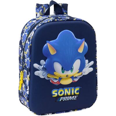 Safta Zaino Sonic City 3d Mini 6l 22x10x27 Cm Multicolor One Size Safta Zaino Sonic City 3d Mini 6l 22x10x27 Cm Multicolor One Size