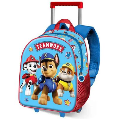 Karactermania Zaino Con Ruote Paw Patrol 3d 3x26x13 Cm 11.50l Karactermania Zaino Con Ruote Paw Patrol 3d 3x26x13 Cm 11.50l