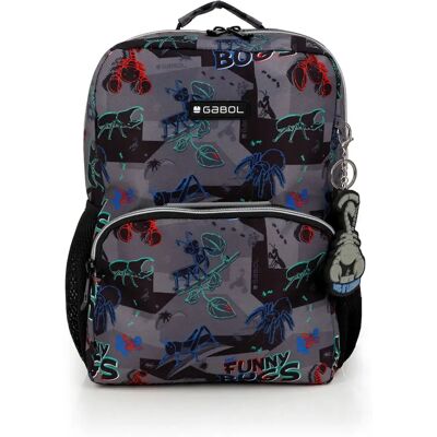 Gabol Zaino Bugs-mini Negro One Size Gabol Zaino Bugs-mini Negro One Size