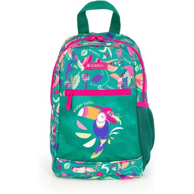Gabol Zaino Vida-mini Verde One Size Gabol Zaino Vida-mini Verde One Size