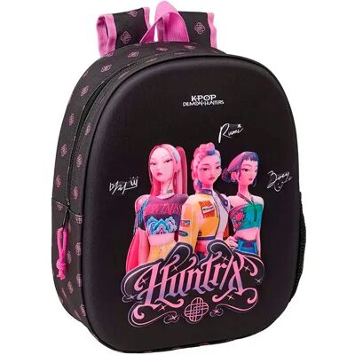 Safta Zaino K-pop Demon Hunters 3d 8.64l Black One Size Safta Zaino K-pop Demon Hunters 3d 8.64l Black One Size