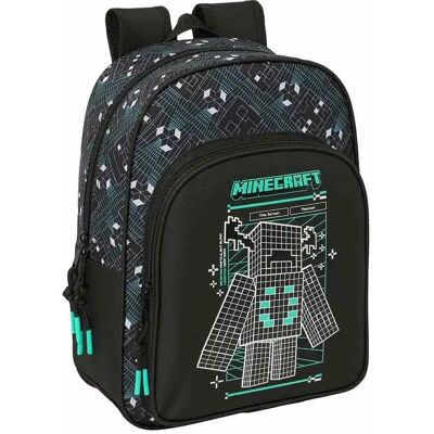 Safta Zaino Minecraft Screen 10l Safta Zaino Minecraft Screen 10l