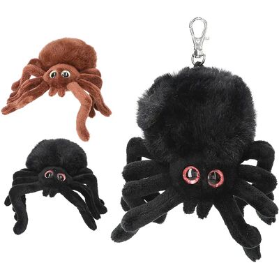 Dino World Ciondolo Ragno Di Peluche (413899) Portachiavi Black One Size Dino World Ciondolo Ragno Di Peluche (413899) Portachiavi Black One Size