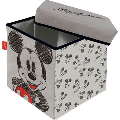 Arditex Sgabello Contenitore Mickey Mouse 30x30x30 Cm Multicolor 1 One Size Arditex Sgabello Contenitore Mickey Mouse 30x30x30 Cm Multicolor 1 One Size