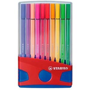 Stabilo Pennarello Pen 68 Color Parade Assortito 20 Unità Stabilo Pennarello Pen 68 Color Parade Assortito 20 Unità