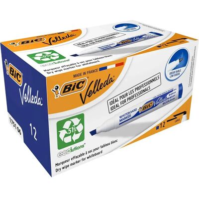 Bic Pacco 12 Velleda Lavagna Eco Point Beleel Bic Pacco 12 Velleda Lavagna Eco Point Beleel