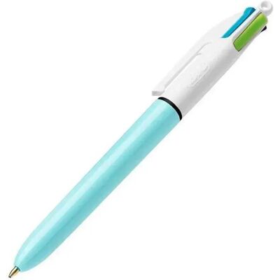 Bic Penna Fashion 4 Colors Oil Based Ink 12 Unità Blue One Size Bic Penna Fashion 4 Colors Oil Based Ink 12 Unità Blue One Size
