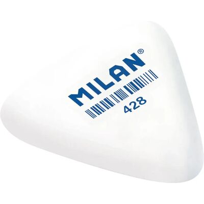 Milan Scatola Da 28 Gomme Triangolari Grandi Morbide In Gomma Sintetica White One Size Milan Scatola Da 28 Gomme Triangolari Grandi Morbide In Gomma Sintetica White One Size