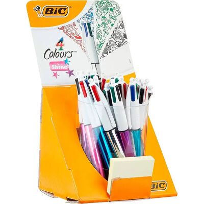 Bic Penna Expositor 20 S Colores Shine Bic Penna Expositor 20 S Colores Shine